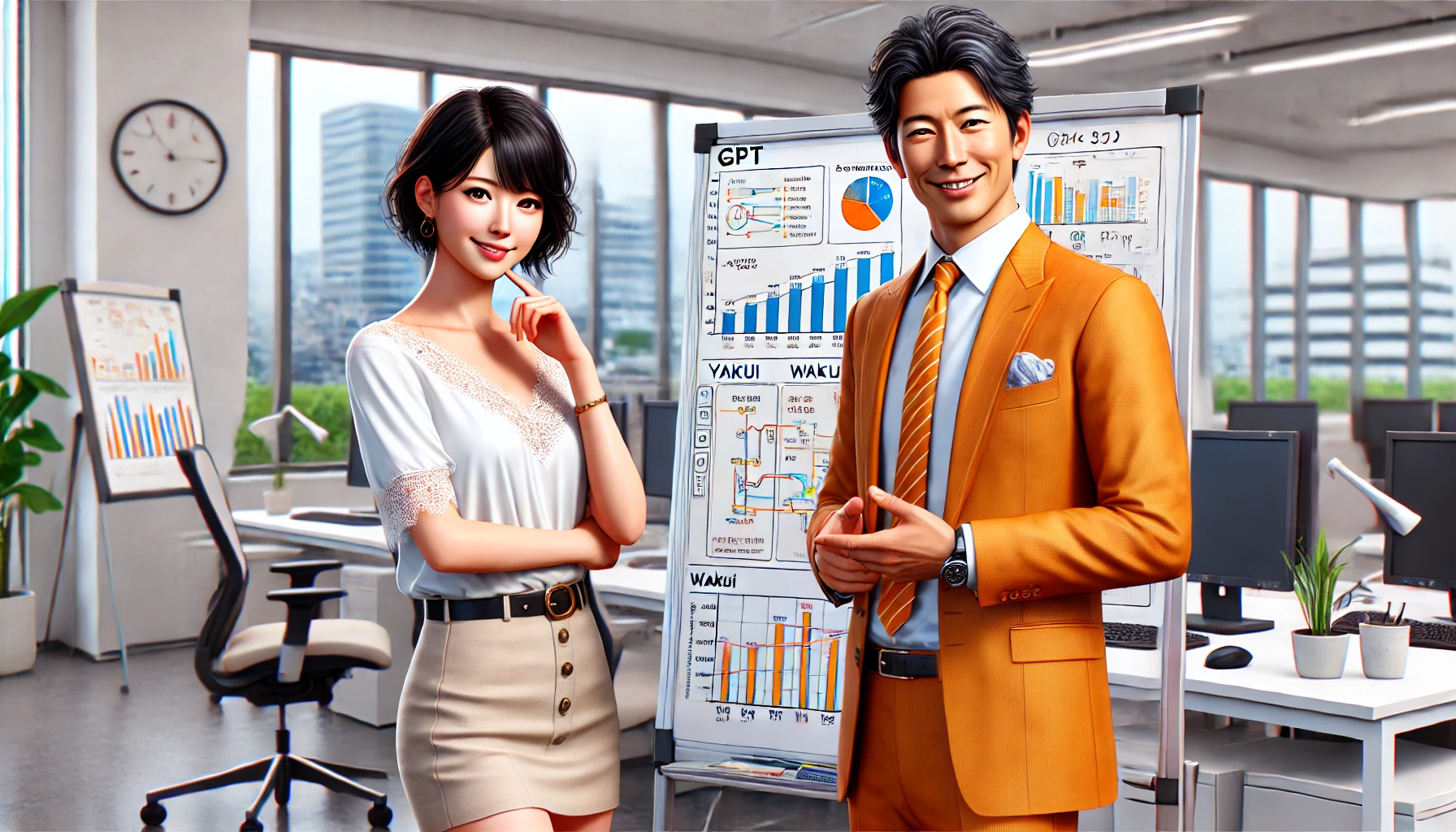 DALL·E 2024-07-14 06.36.15 – A realistic, photorealistic full-body illustration of a middle-aged, beautiful Japanese woman named Yumi, resembling the woman in the provided image,