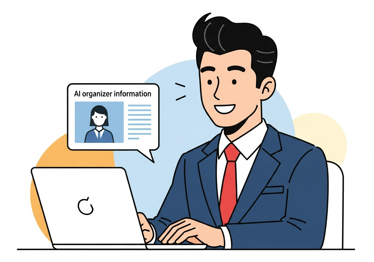 シンプルな道具で紹介を記録する仕組みのイメージ
