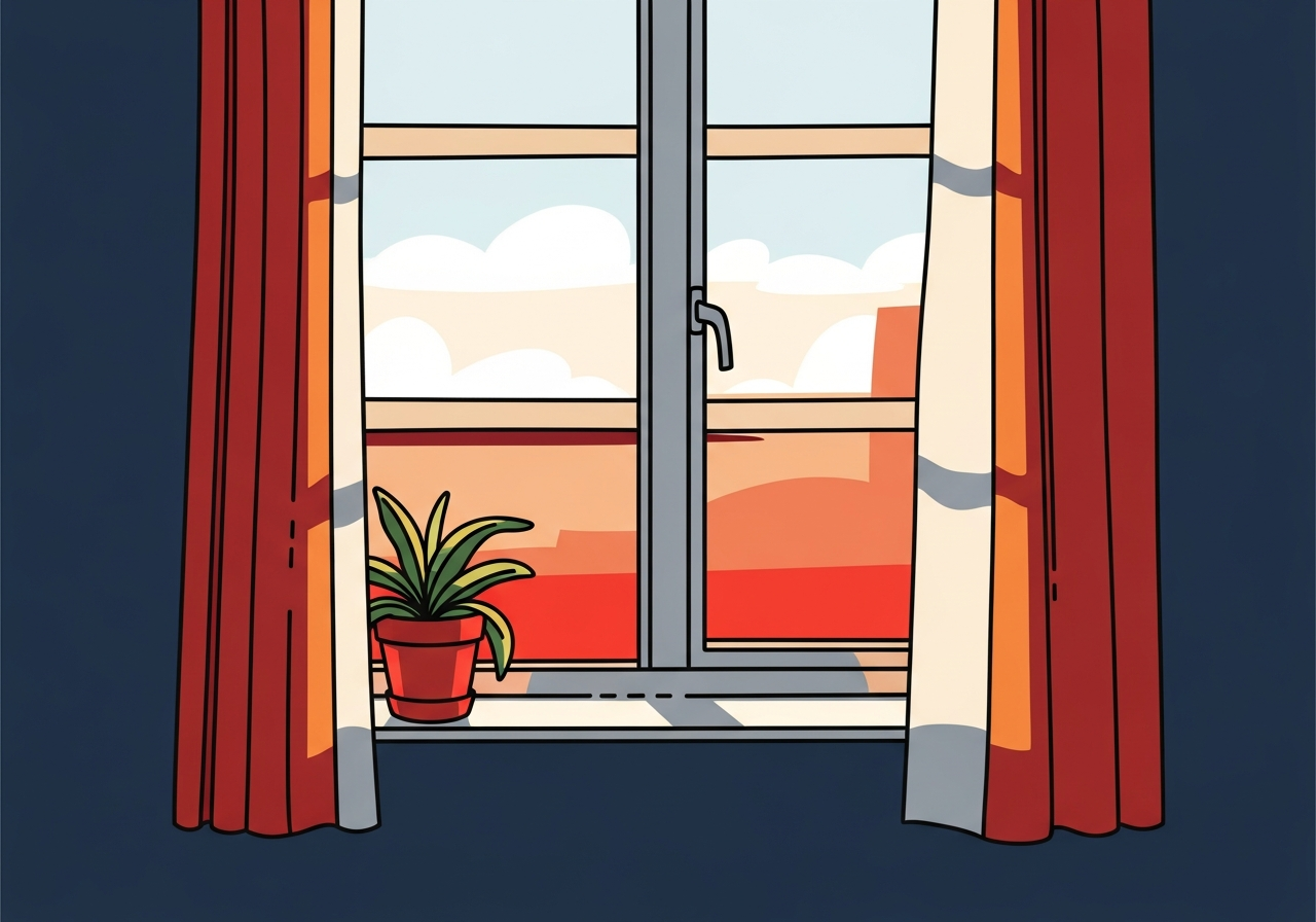 body image 1 – a quiet morning light through a window,