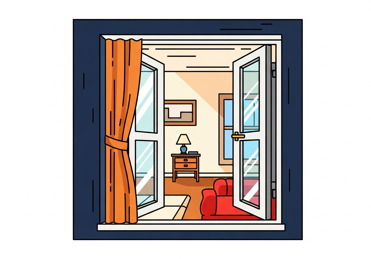 body image 11 – a bright window opening into a new room