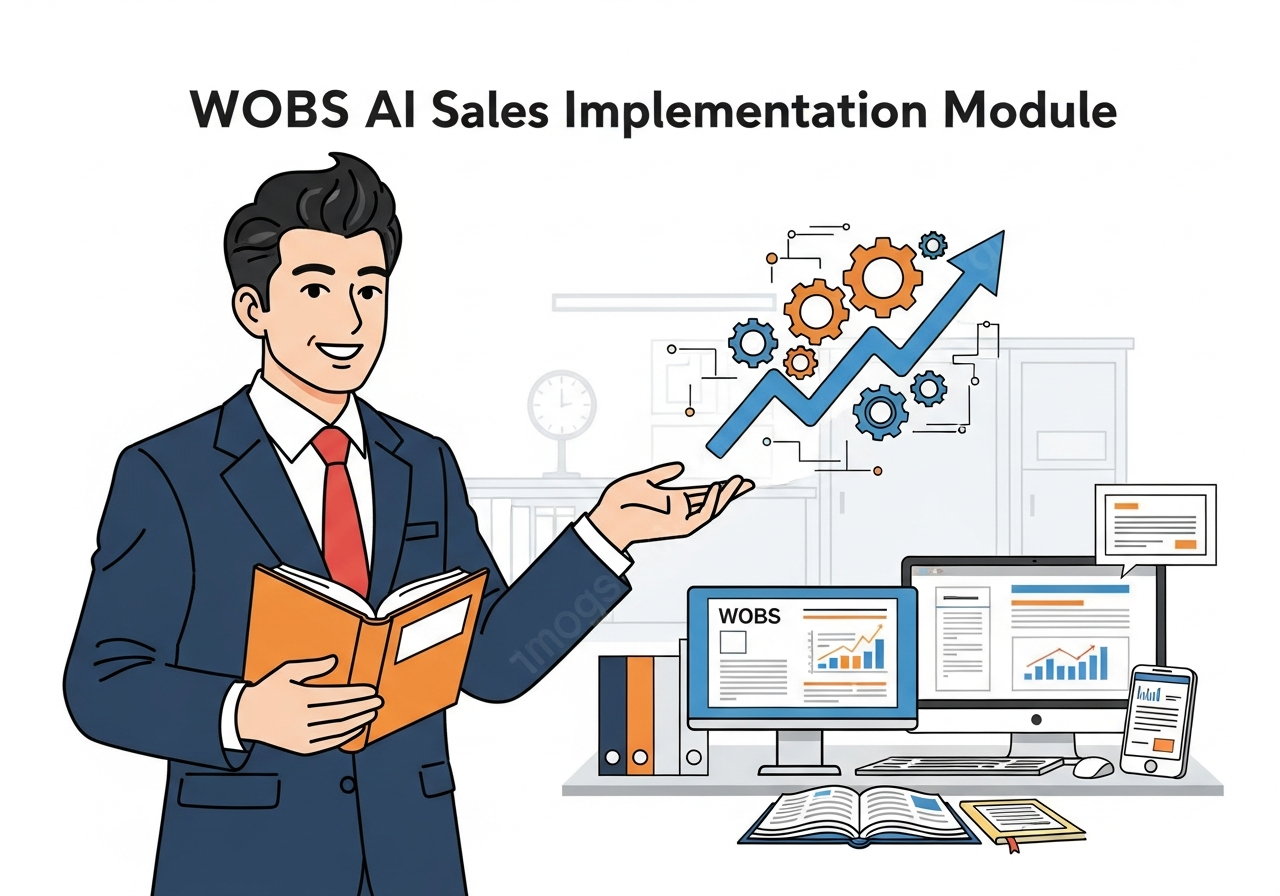 WOBSのAI営業実装モジュール紹介バナーイメージ