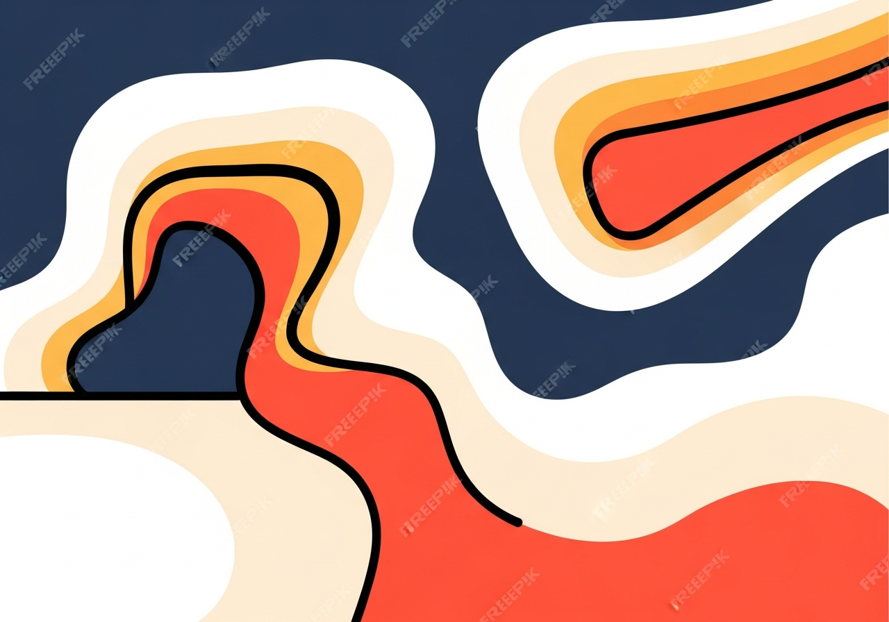abstract soft colored layers representing influence and connection no text