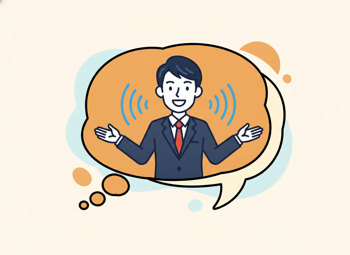 Q&Aのアイコンイメージ(吹き出し・人物シルエット)