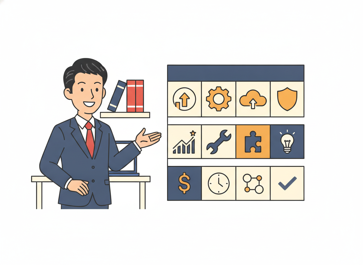 ブログ開設ツールの比較表イメージ