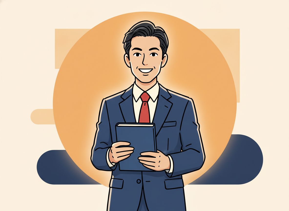 a person holding a closed book with both hands, warm light behind them