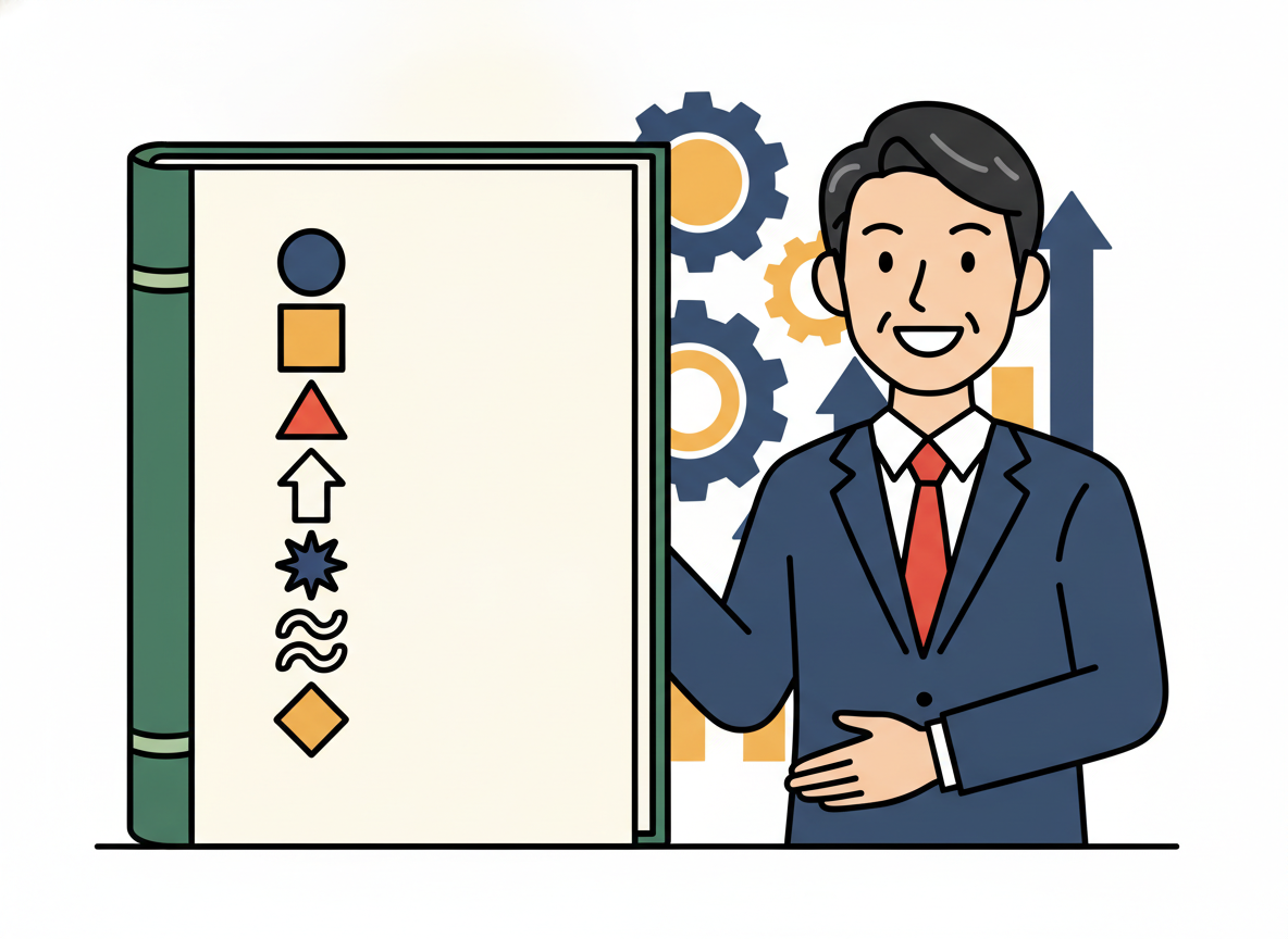 7つの習慣の表紙・分厚い緑の本