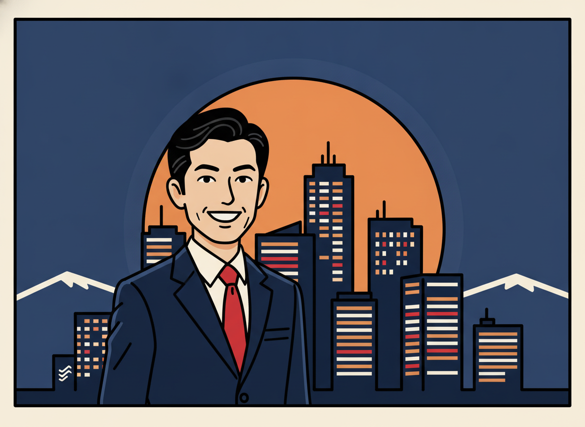 札幌の街並みと夕暮れ・まとめイメージ